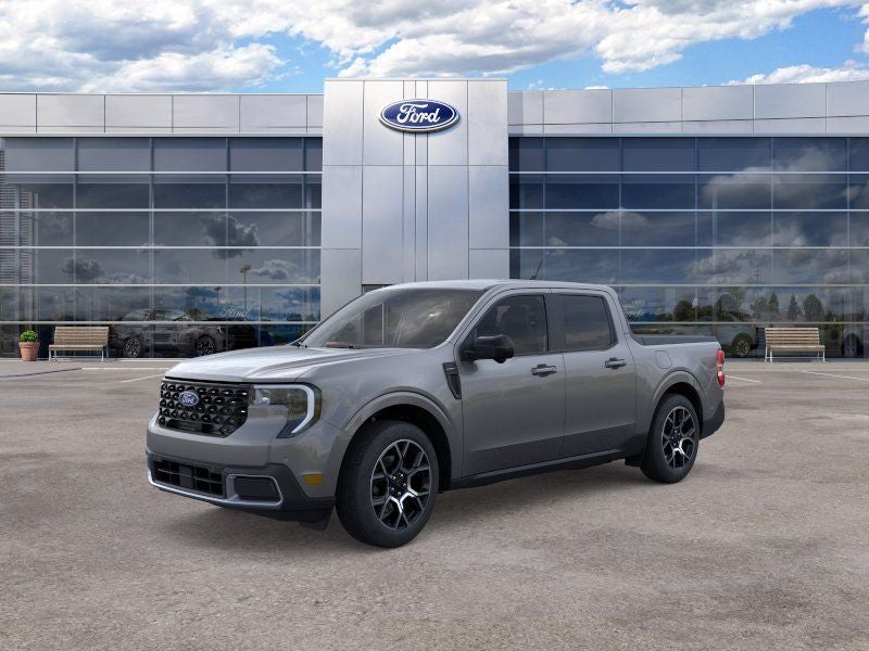 2026 Ford Maverick Lariat in Gray Metallic — front three-quarter view
