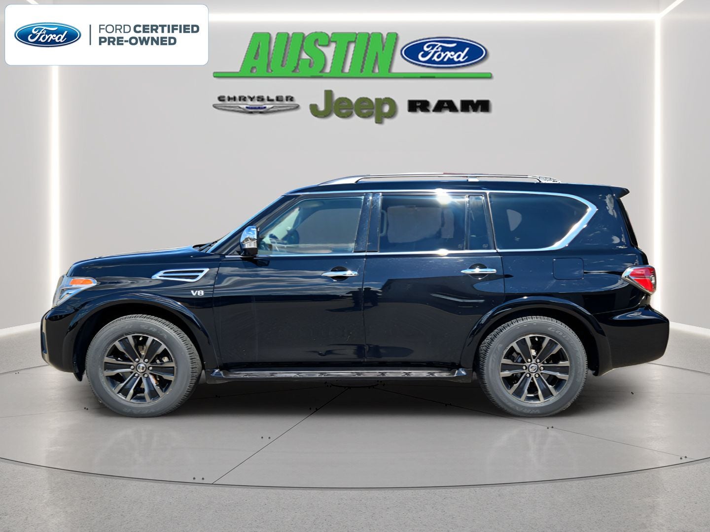 2019 Nissan Armada — side profile view