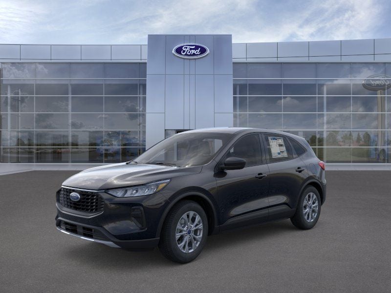 2026 Ford Escape Active in Agate Black Metallic — front three-quarter view