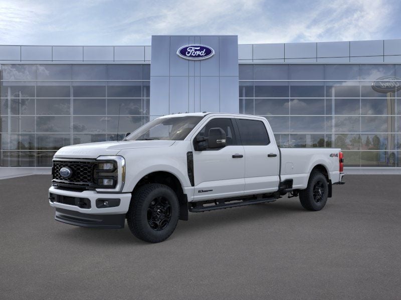2026 Ford F-350SD XL in Oxford White — front three-quarter view