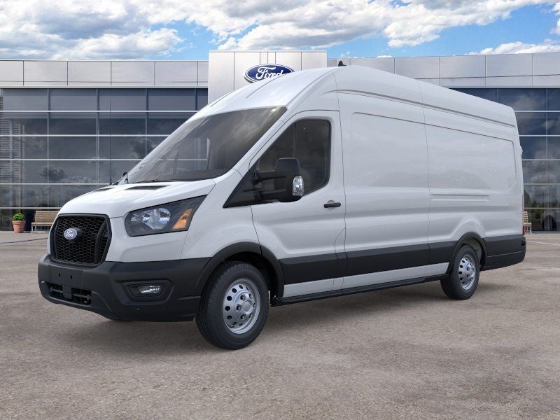 2026 Ford Transit-350 Base in Oxford White — front three-quarter view